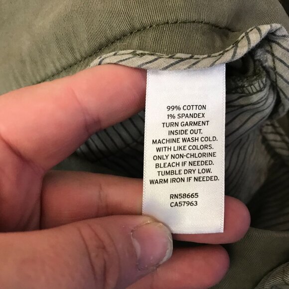 CASLON - WOMENS 4 - OLIVE SARMA SHORT - Picture 4 of 4